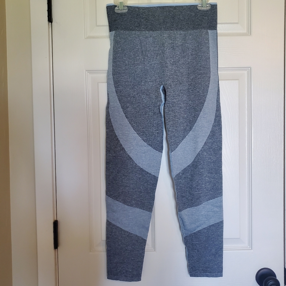 PINK Victoria's Secret Blue Workout Tight Leggings